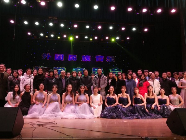 外国民族音乐教学音乐会成功举办