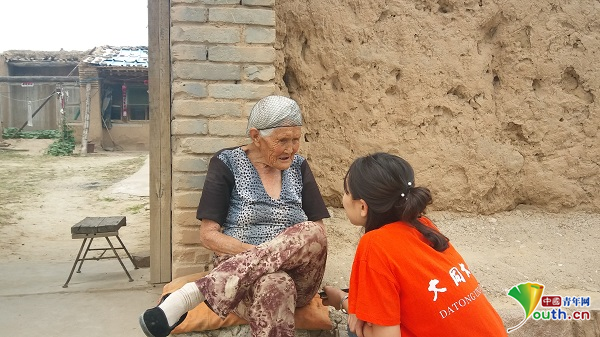 中国青年网报道：大同大学志愿者精准调研扶教 情系乡村留守儿童