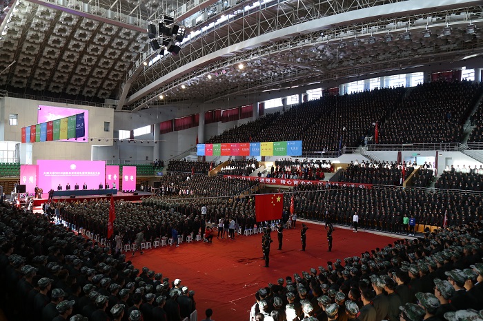 大同大学2018级新生开学典礼暨军训动员大会隆重召开