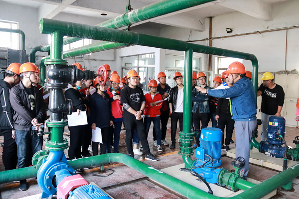 建筑与测绘工程学院学生赴大同二电厂毕业实习