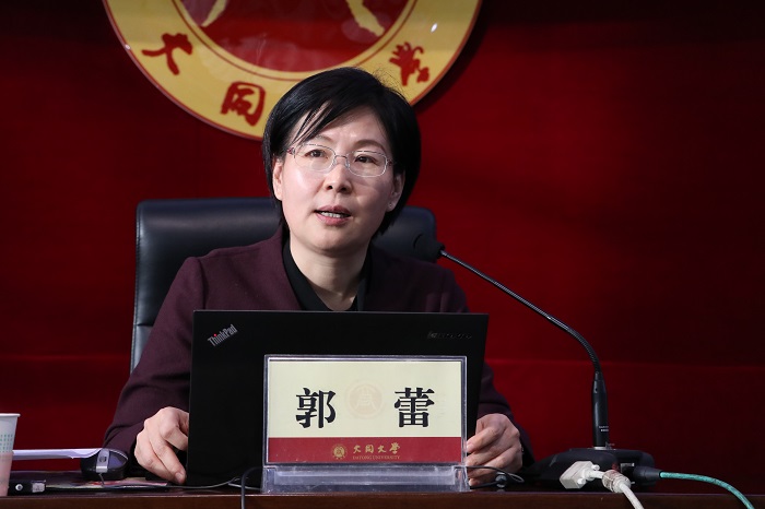 厅市共建系列报道(六十三):郭蕾副市长来校宣讲大同市招才引智政策